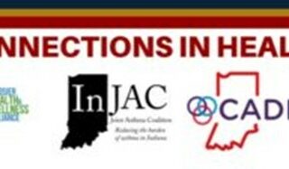 Connections IN Health banner with individual logos for HHWA, InJAC, and CADI