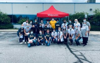 COVID vaccine Gleaners drive