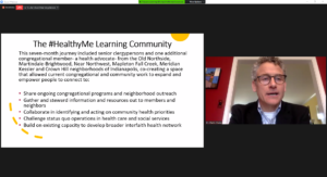 Dr. Craig presents during event