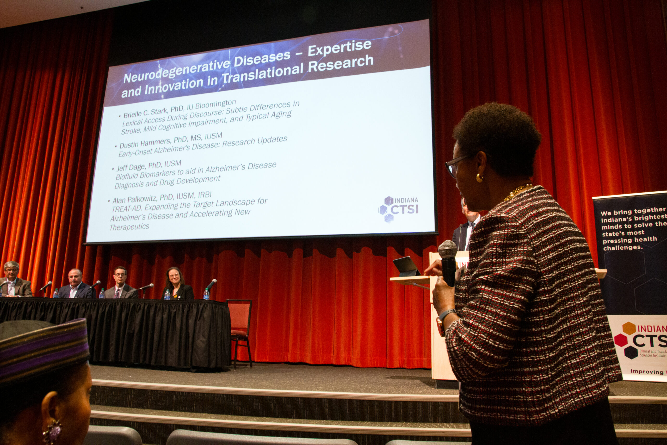 INCTSI_Annual Meeting23-48 Peggye Dilworth-Anderson asks the panel a question during the Q and A portion of the presentation