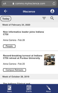 INSCIENCE app