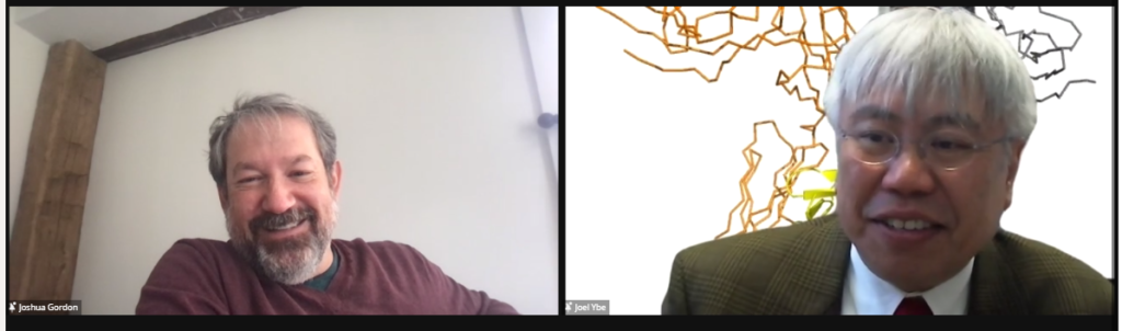 Josh Gordon, MD, PhD, and Joel Ybe, PhD
