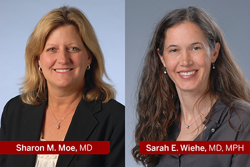 Sharon Moe and Sarah Wiehe