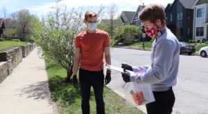 TACTIC volunteers in the field