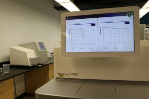 Equipment in Medical Genomics lab