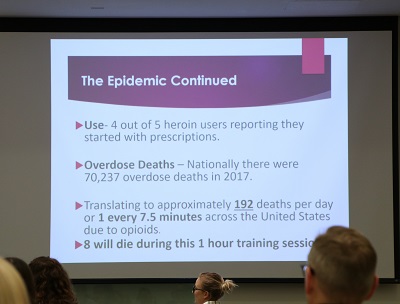 Naloxone training